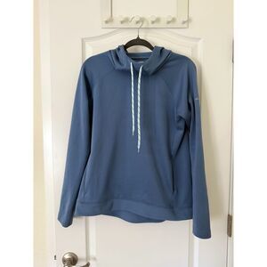 Columbia Women's Blue Hooded Pullover Hoodie Size Small Like New Outdoor Hiking